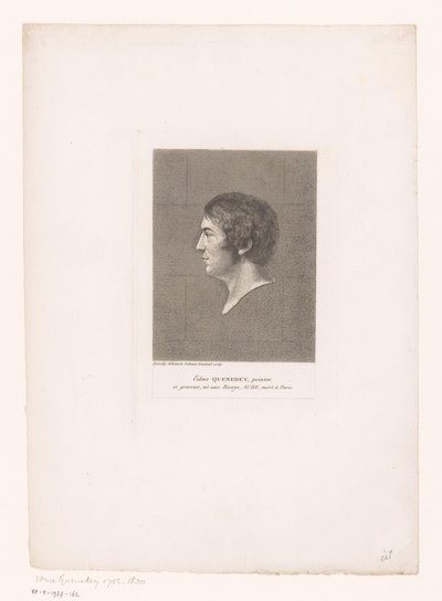 Portrait of Edme Quenedey by Soliman Lieutaud