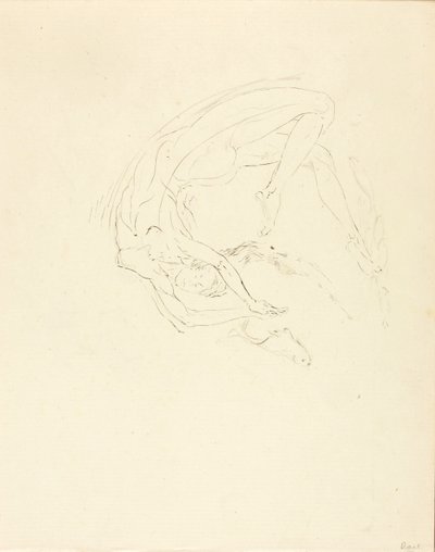 The Plunge #4 by Solon H. Borglum