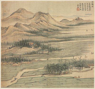 Baoyang Lake by Song Xu