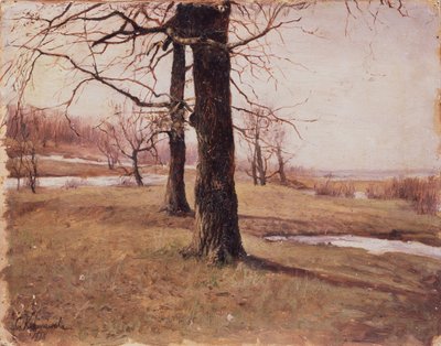Spring Landscape, 1888 by Sophia Petrovna Kuvshinnikova