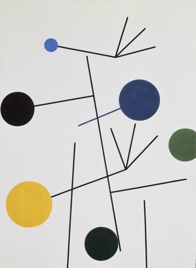Rising, Falling, Flying by Sophie Taeuber Arp