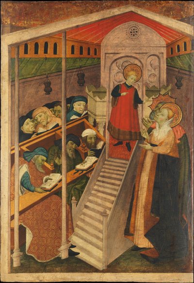 Christ Among the Doctors by Spanish