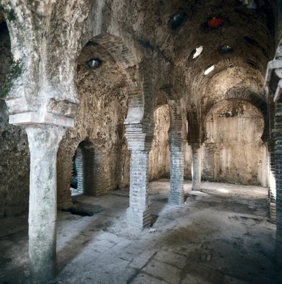 Arab Baths, Ronda, Spain by Spanish School