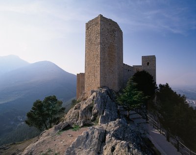 Castle of Santa Catalina by Spanish School