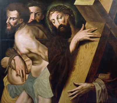 Christ Carrying the Cross by Spanish School