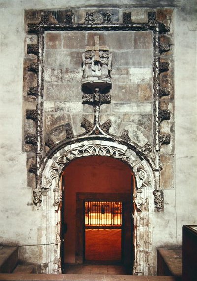 Entrance to the Camara Santa by Spanish School