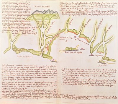 Island of Gallo, Ecuador, c.1530-41 by Spanish School
