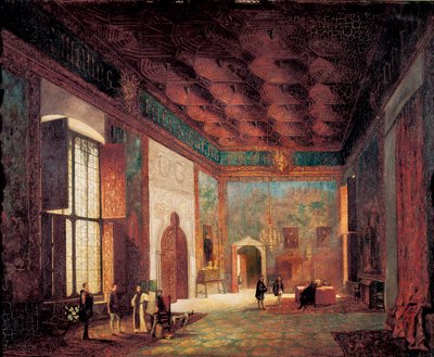 Palace Mosen Sorell. Anonymous Spanish painting by Spanish School