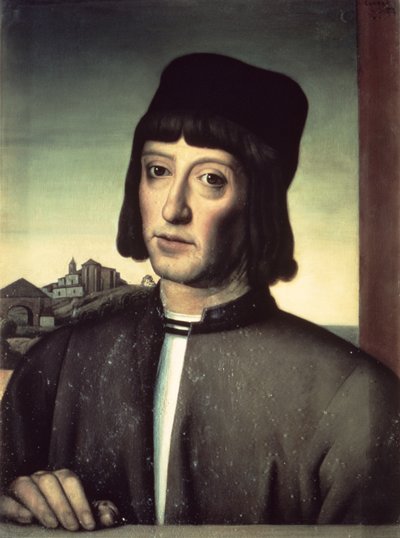 Portrait of Martin Alonzo Pinzon (d.1493) by Spanish School