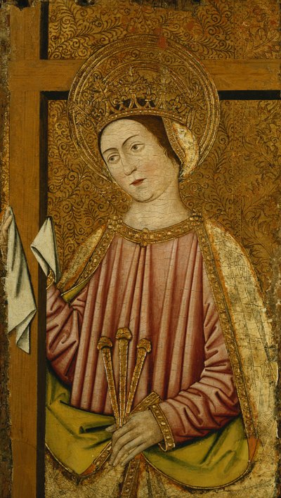 Saint Helen Holding the Cross by Spanish School