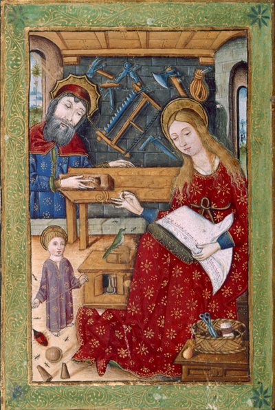 The Holy Family by Spanish School