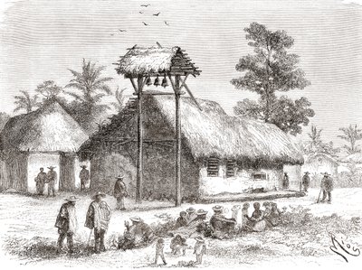 The Cathedral at Los Llanos by Spanish School