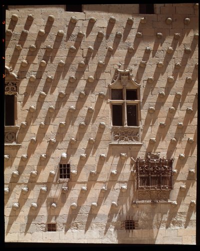 View of gothic facade (1493-1517) by Spanish School