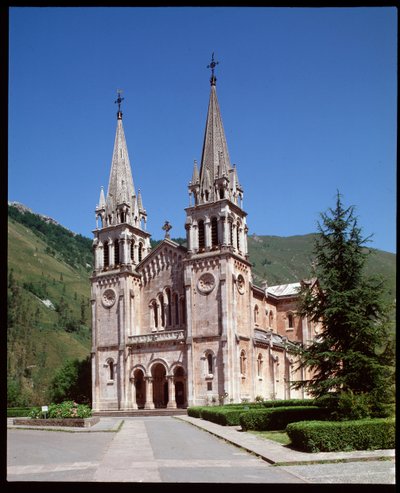 View of the Basilica by Spanish School
