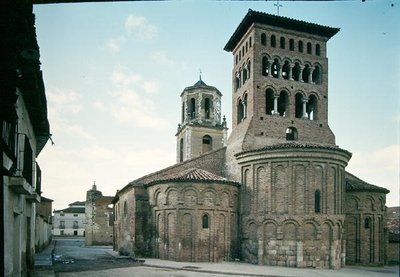 View of the Church of San Tirso by Spanish School