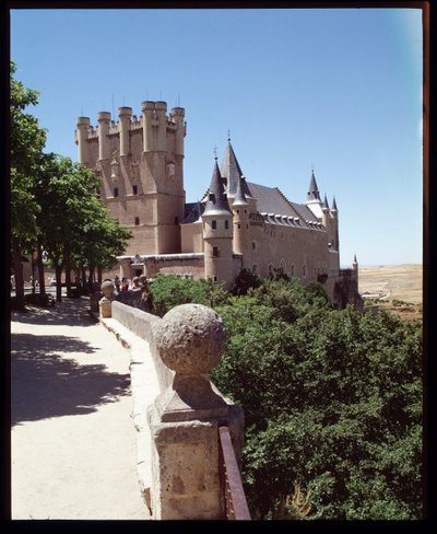 View of the Alcazar by Spanish School
