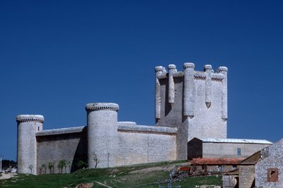 View of the castle by Spanish School