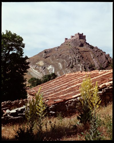 View of the castle, 9th-12th century by Spanish School