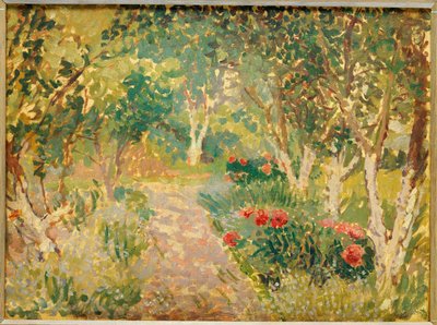 A Woodland Park by Spencer Frederick Gore