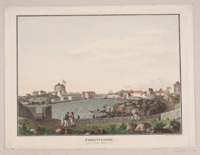 Christiansø. North Harbor by Søren L. Lange