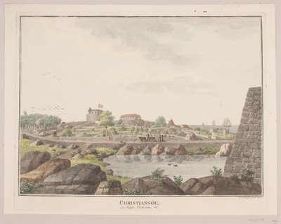 Christiansø. Seen from the West Side by Søren L. Lange