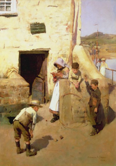 Business Slack in the Village by Stanhope Alexander Forbes