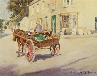 Market Day by Stanhope Alexander Forbes