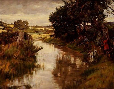The Blue River by Stanhope Alexander Forbes