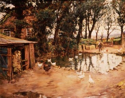 The Duck Pond by Stanhope Alexander Forbes