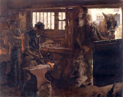 The Little Smithy by Stanhope Alexander Forbes