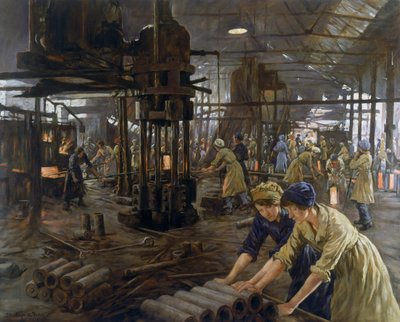 The Munition Girls by Stanhope Alexander Forbes