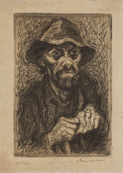 Peasant by Stanisław Osostowicz
