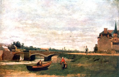 View of the Village by Stanislas Lepine