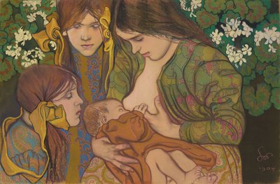 Motherhood by Stanislaw Wyspianski