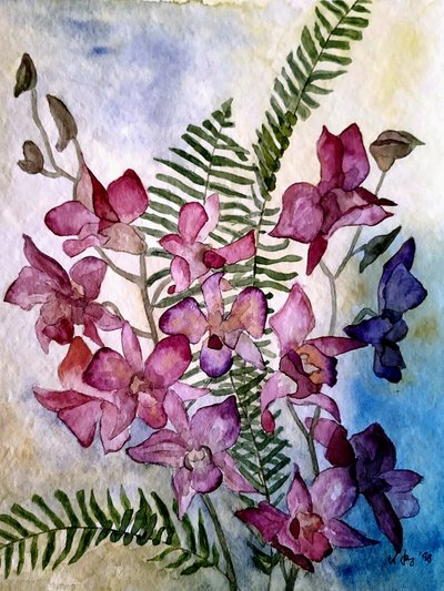 Orchid by Steegs Art Karin