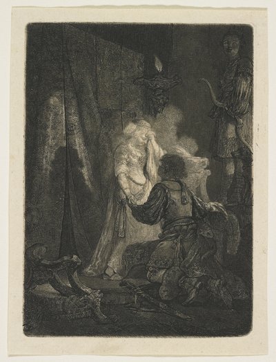 The Farewell by Stefan Juliusz Norblin de la Gourdaine