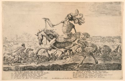 Death During a Battle by Stefano della Bella