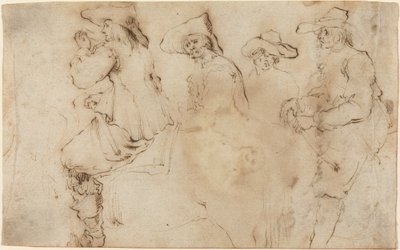 Four Horsemen, 1627-30 by Stefano della Bella