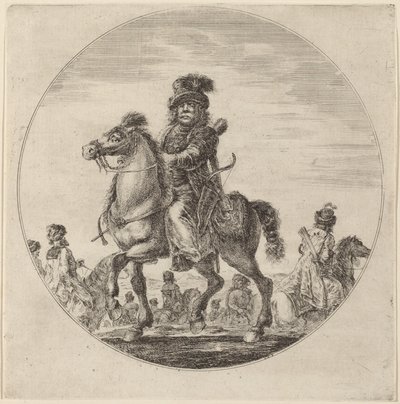 Hungarian Cavalier by Stefano della Bella