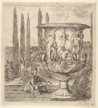 The Medici Vase by Stefano della Bella