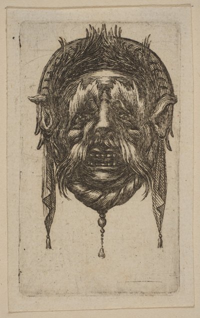 Mask by Stefano della Bella