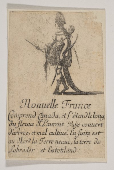 Nouvelle France by Stefano della Bella
