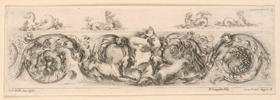 Ornaments of Friezes and Foliage by Stefano della Bella