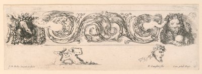 Ornamenti di fregi e fogliami by Stefano della Bella