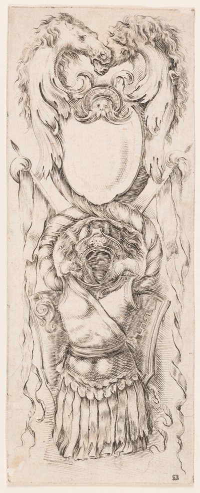 Grotesque Ornament by Stefano della Bella