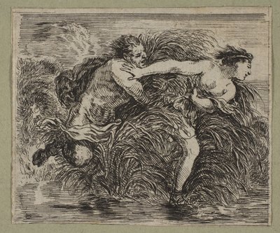 Pan and Syrinx by Stefano della Bella