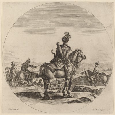 Polish Cavalier by Stefano della Bella