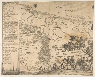 Siege of Saint-Omer by Stefano della Bella