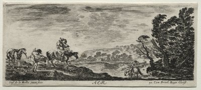 The Four Elements: Air by Stefano della Bella