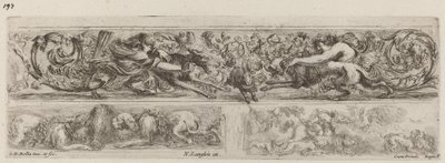 Three Ornamental Bands, probably 1648 by Stefano della Bella